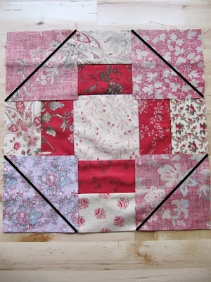 kitchen woodbox quilt block