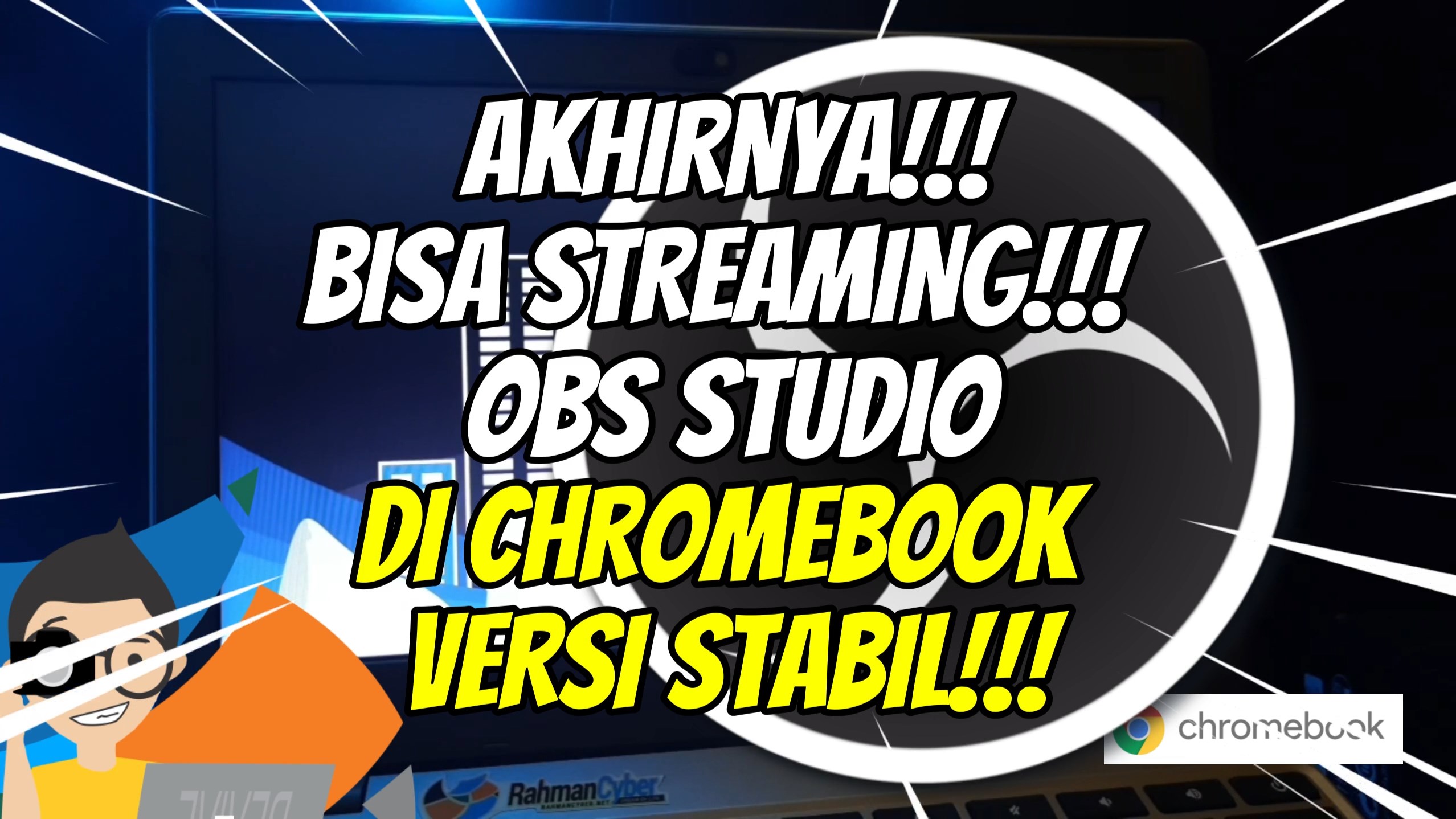 live streaming youtube obs studio chromebook versi stabil