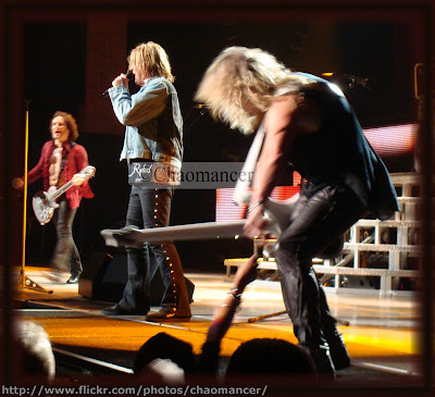 Vivian, Joe, and Sav - Def Leppard - 2009