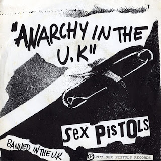 Tapa single Anarchy in the Uk Sex Pistols
