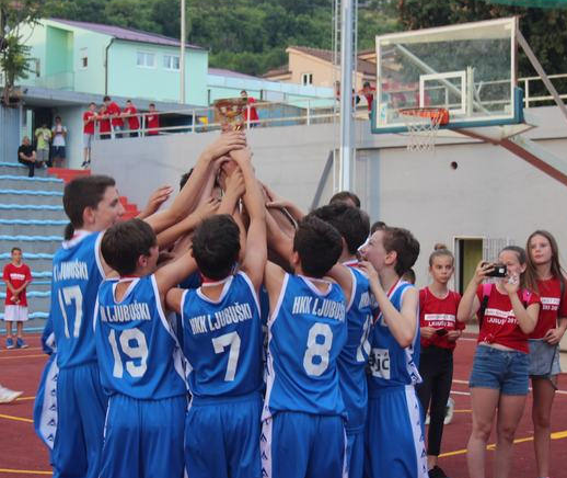 HKK Ljubuški pobjednik Mini basket festivala