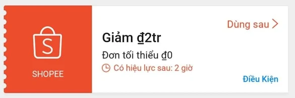 Mã giảm giá cho KOL Shopee