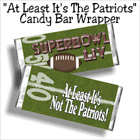 Enjoy the big game with this fun Super Bowl LIV printable candy bar wrapper. Whether you are cheering on the 49ers or the Chiefs or just glad "at least it's not the Patriots, enjoy these football party food treats at your football game this weekend.