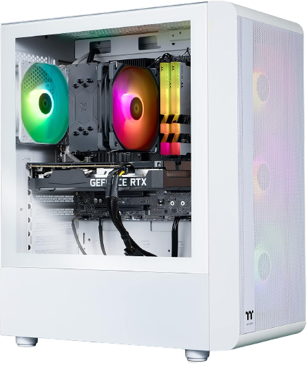 Unveiling the Powerhouse: Thermaltake LCGS Quartz i350 R4 Gaming Desktop