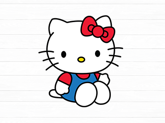 Hello kitty SVG