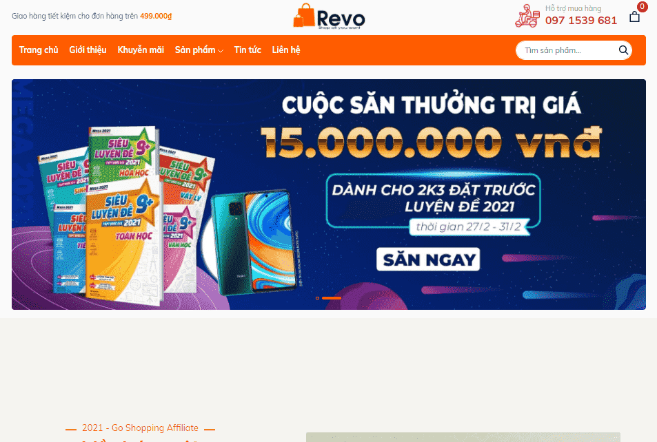 Template blogspot tiếp thị liên kết