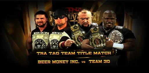 TNA Slammiversary 7 - Beer Money Inc vs. Team 3D