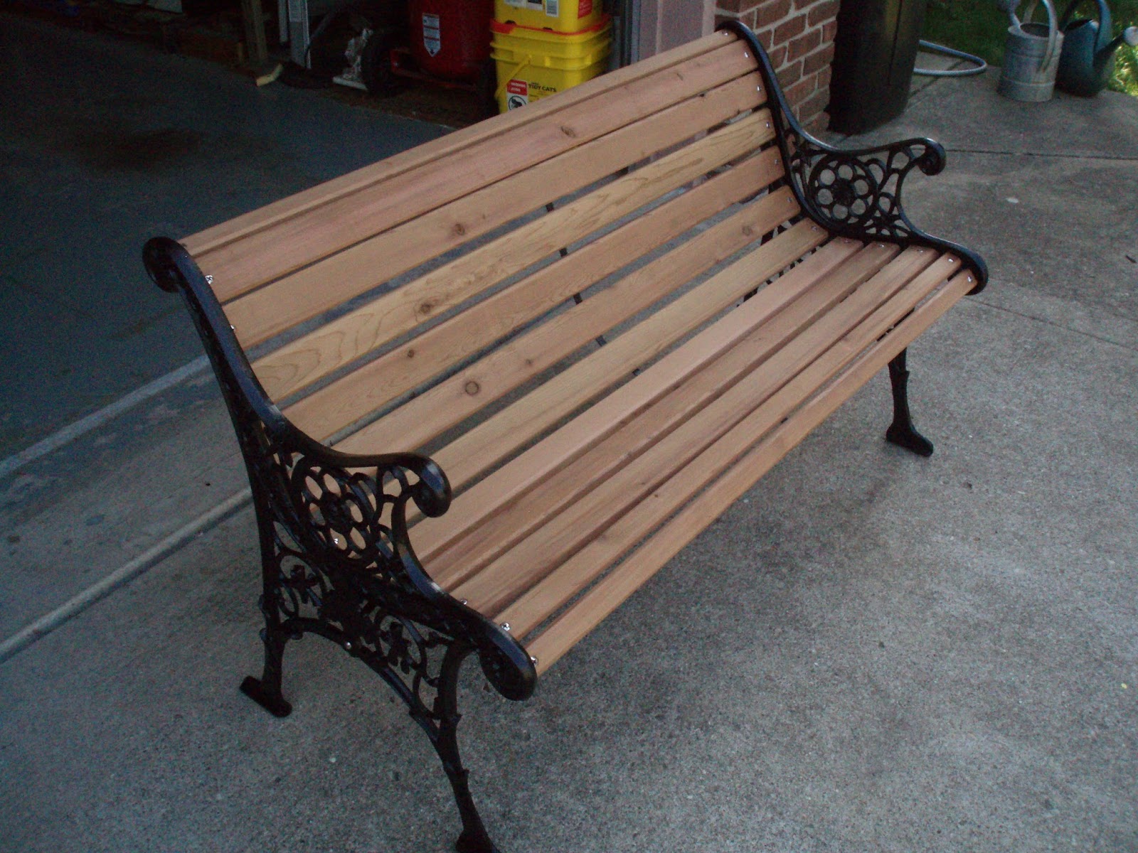 A New Chapter: DIY: Restoring a park bench