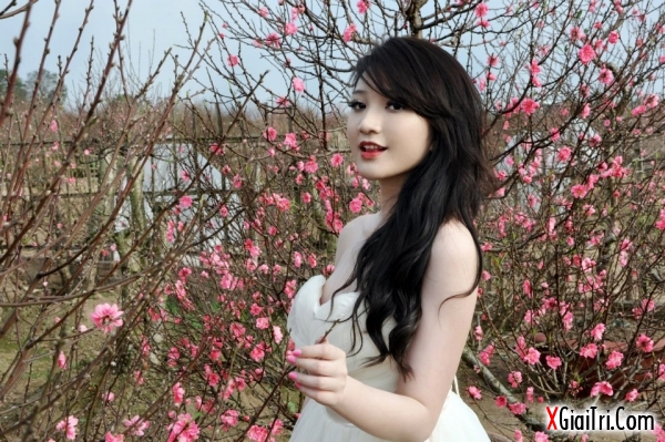 Trang Cherry khoe sắc cùng xuân