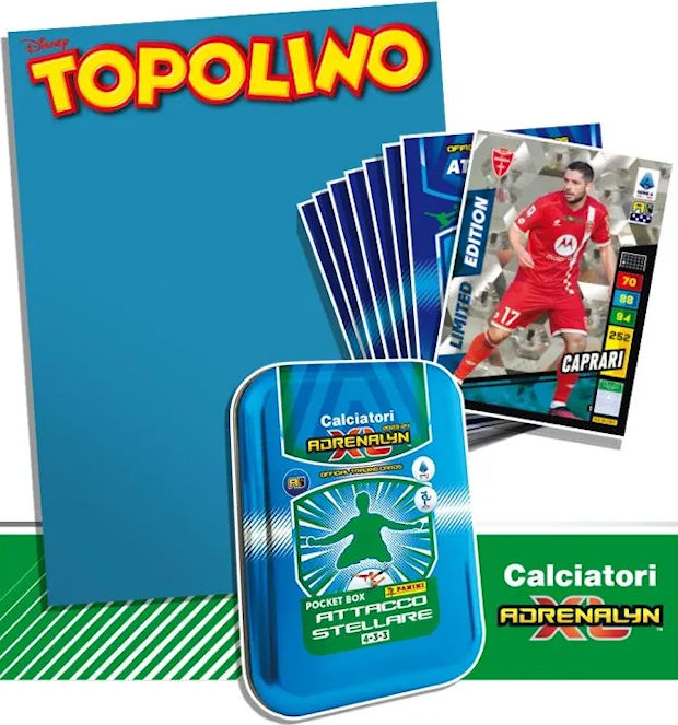 Football Cartophilic Info Exchange: Panini (Italy) - Calciatori Adrenalyn  XL 2023-24 (07) - Limited Edition - Caprari (Monza)