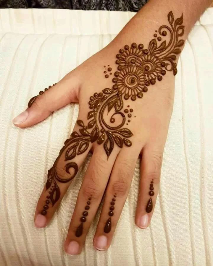 Simple Mehndi Design - simple mehndi-design - neotericit.com