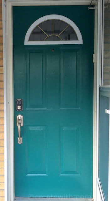 Renfrew Blue Fusion paint door