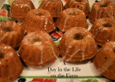 Coffee and Baileys Individual Bundts