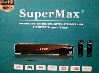 SUPERMAX SM-FT9292 SUPER TECH HD RECEIVER NEW SOFTWARE FREE DOWNLOAD