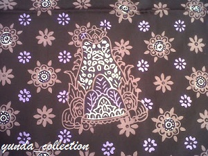 Batik Sumedang Motig Makuta (mahkota) Binokasih