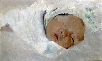 Bebé, Joaquín Sorolla Bastida, Retratos de Joaquín Sorolla, Joaquín Sorolla y Bastida, Joaquín Sorolla, Pintor español, Retratista español, Pintores Valencianos, Retrato de Bebé