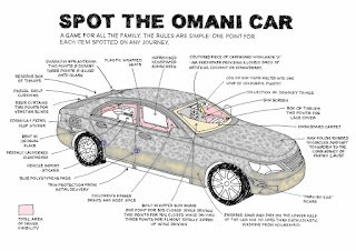 Spot the Omani car