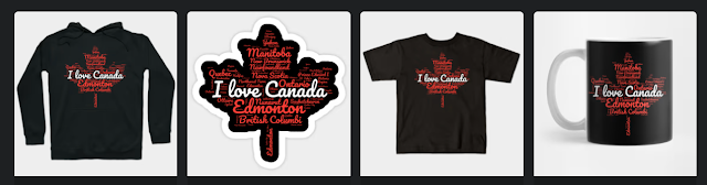 I love Canada T-Shirt , Canada Cities  , Maple Leaf T-Shirt , Canada Day 2023