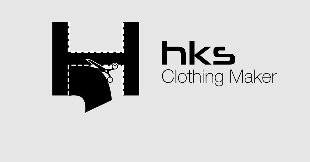 Desain Logo HKS Clothing Maker Kebun Design  Branding 
