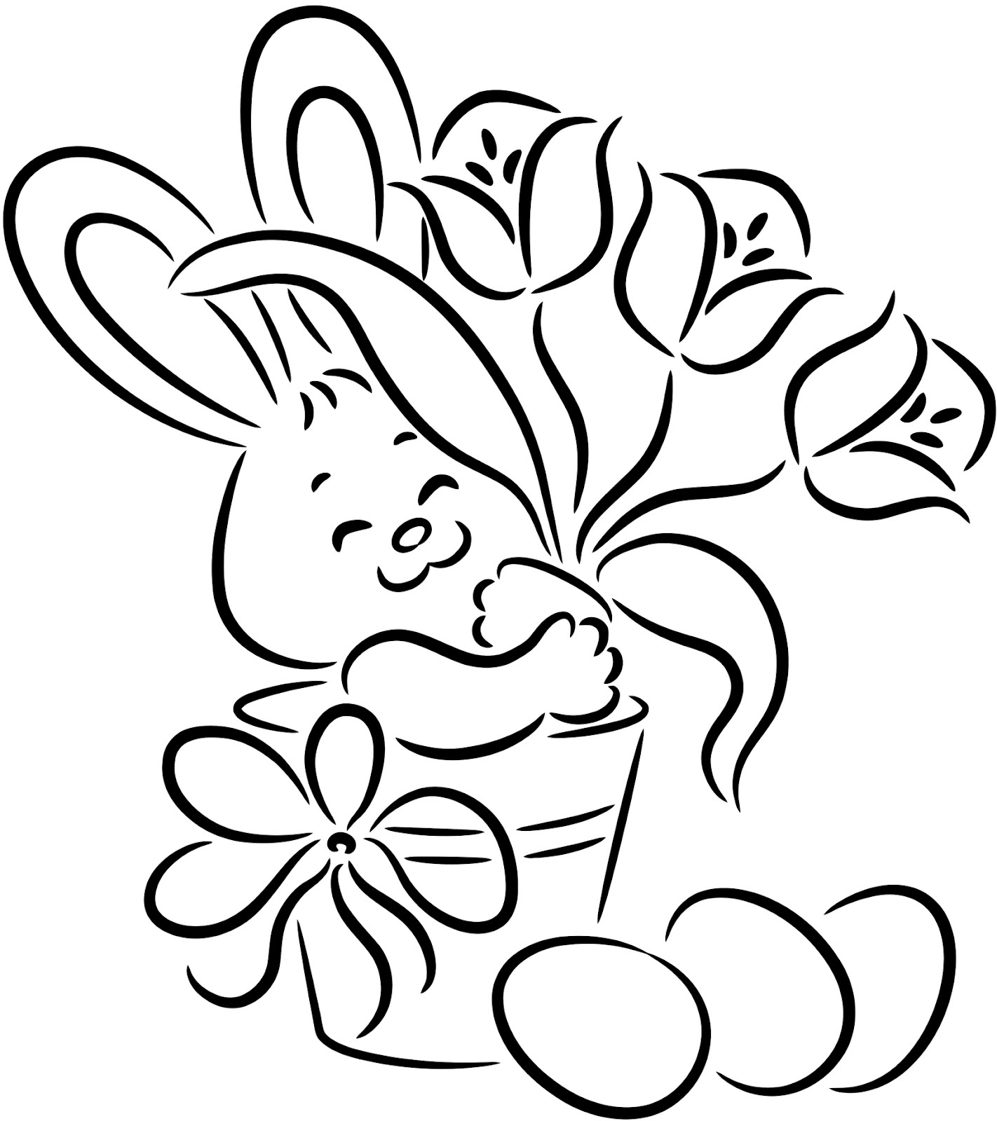 Download 16 Easter Bunny Coloring Pages >> Disney Coloring Pages