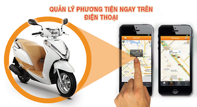 Thiết bị định vị dành cho xe máy được lắp đặt nhanh chóng dễ dàng