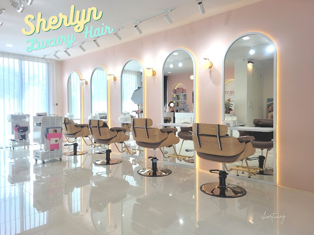 chortuang review sherlyn luxury hair style salon spa recomended รีวิวร้านทำผม ทำผม ย้อมผม สีชานม เกาหลี ผมสวยมาก