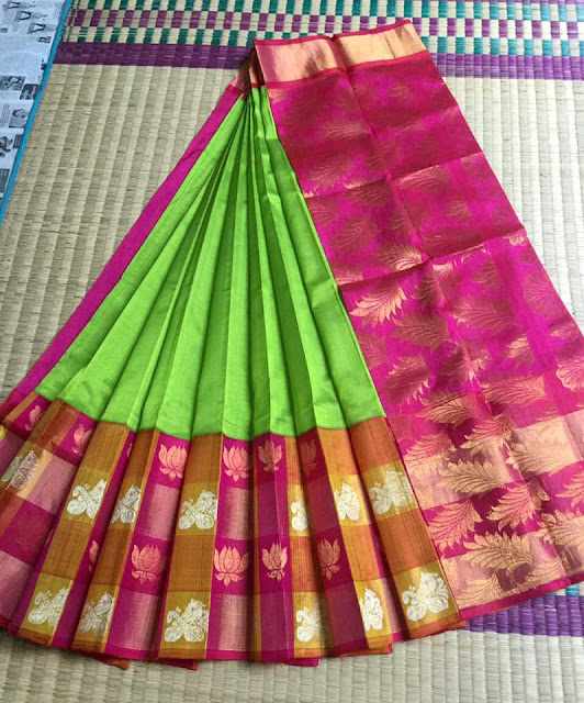 Kuppadam pattu sarees