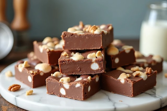 Rocky Road Fudge