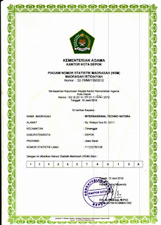 NSM yakni kepanjangan dari Nomor Statistik Madrasah Download Master Data NSM (Nomor Statistik Madrasah) RA, MI, MTs, MA Seluruh Indonesia