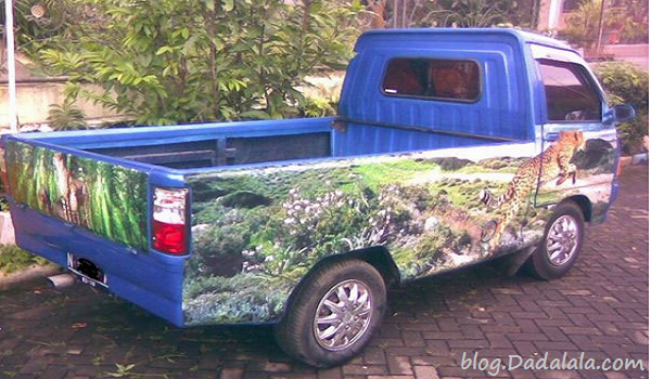  Modifikasi mobil pick up terbaru carry futura l300 t120ss 