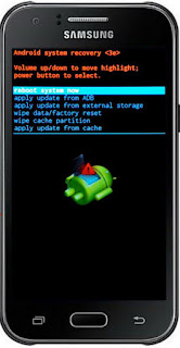 Cara Hard Reset Samsung J1 Ace SM-J111F Tanpa Komputer