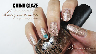 China Glaze Champagne Kisses Swatched