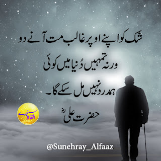 hazrat ali quotes in urdu