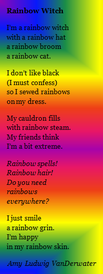 The Poem Farm Rainbow Witch Being Who We Are