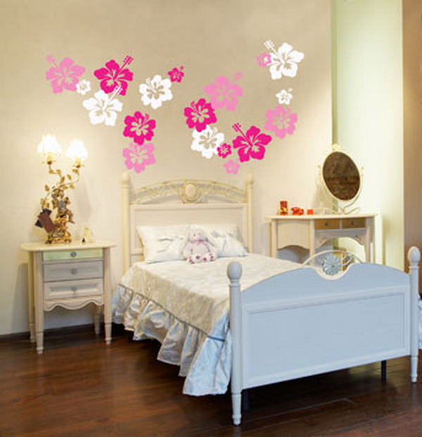 Girls Bedroom Wall Ideas