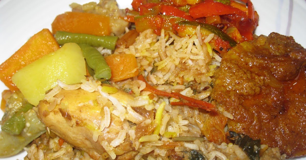 RESEPI CIKGU ANI BAWOK 1: NASI BERYANI GAM AYAM