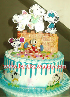 Kue Ulang Tahun Snoopy