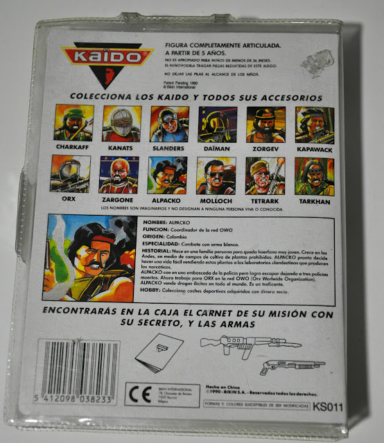 Kaido Alpacko MOC, Bikin