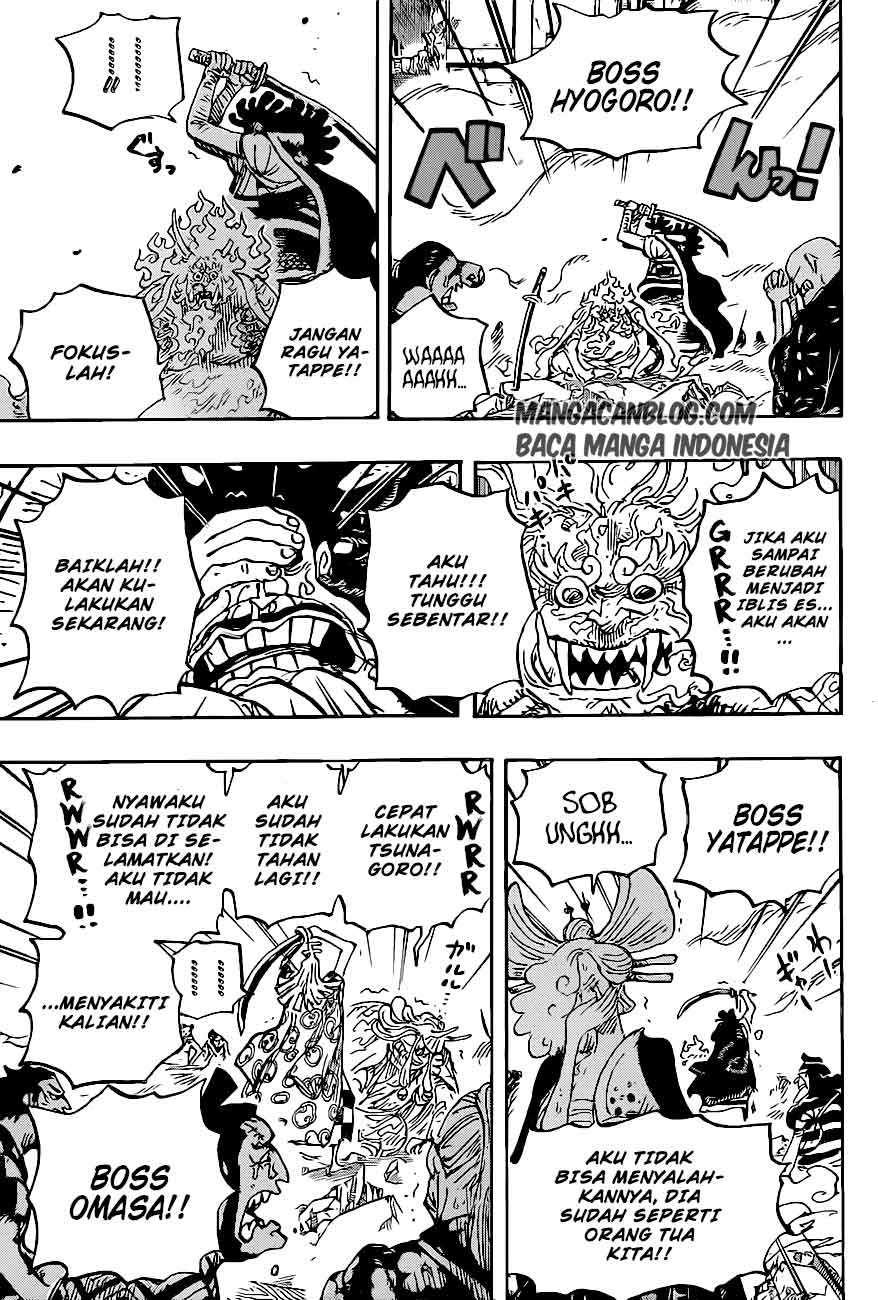 Manga One Piece Chapter 1007 Bahasa Indonesia