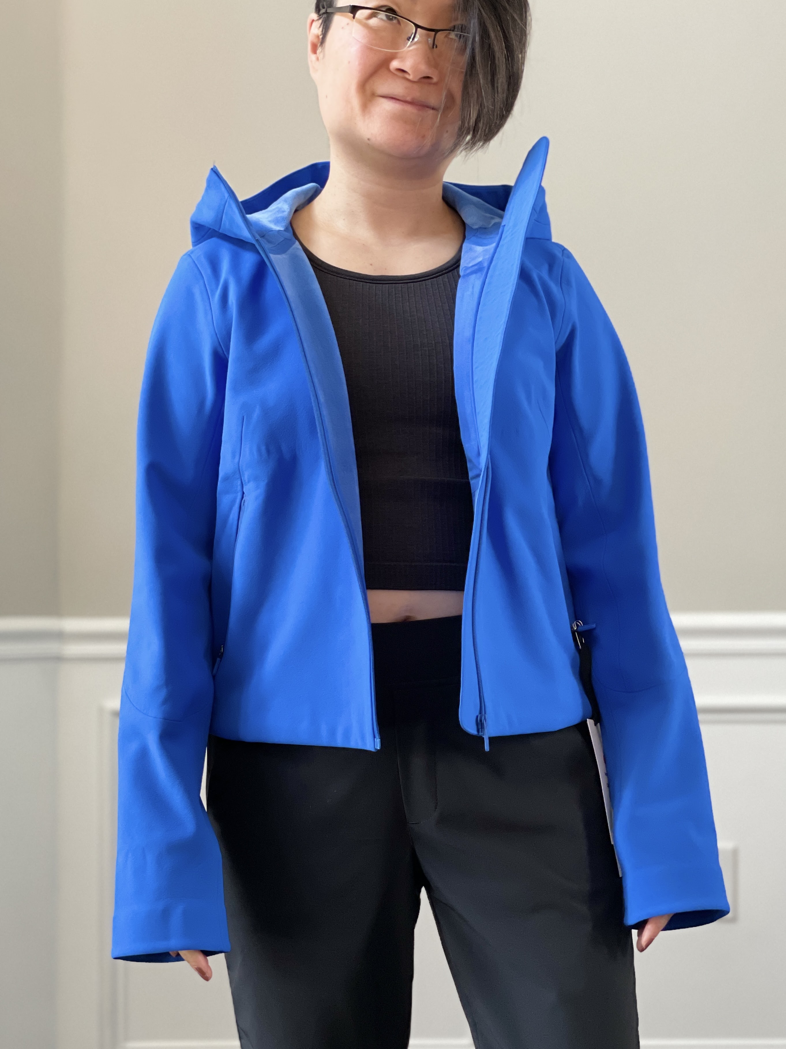 Fit Review Friday! RepelShell Classic Fit Hoodie, Loungeful Zip Hoodie,  Loungeful Cropped Hoodie