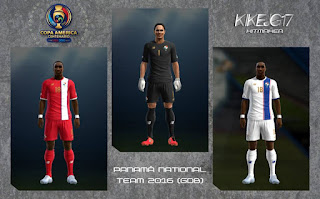 Kit Panama 2016 Copa America Centenario Pes 2013