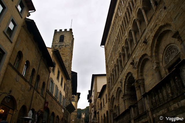 Scorci del centro storico di Arezzo