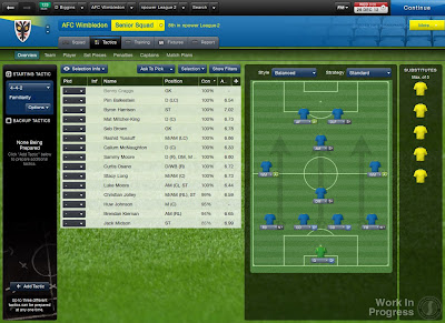 Football Manager 2013 game footage 1