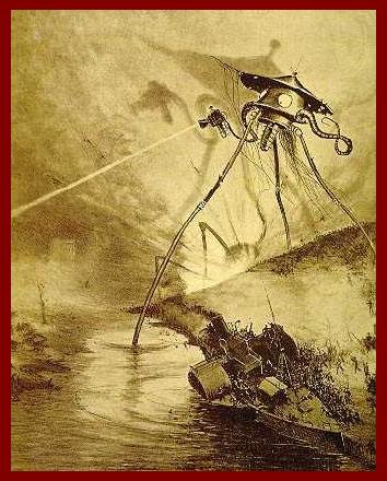 war of the worlds tripod drawing. pictures War of the worlds