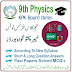 9th Class Physics KPK Board PDF Notes