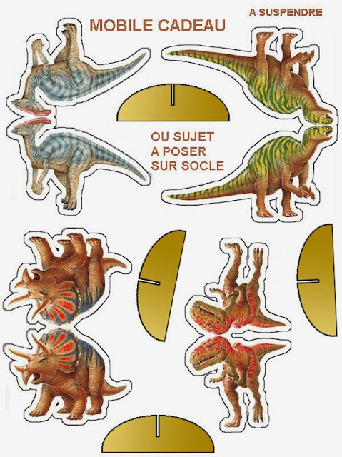 Kit de Dinosaurios para Imprimir Gratis.  Ideas y 