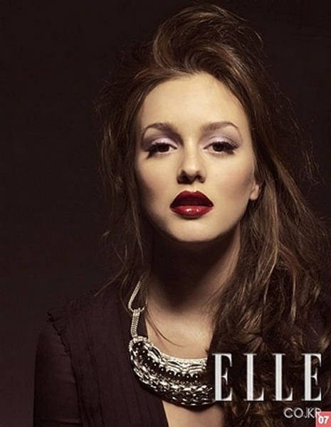 Elle Korea September'09 Leighton Meester and Ed Westwick