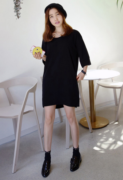 Loose Fit T-Shirt Dress