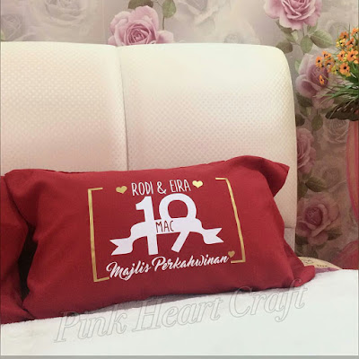 custom made pillow case exclusive for anniversary