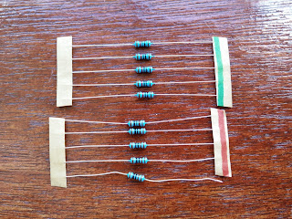 Resistor side-by-side comparison